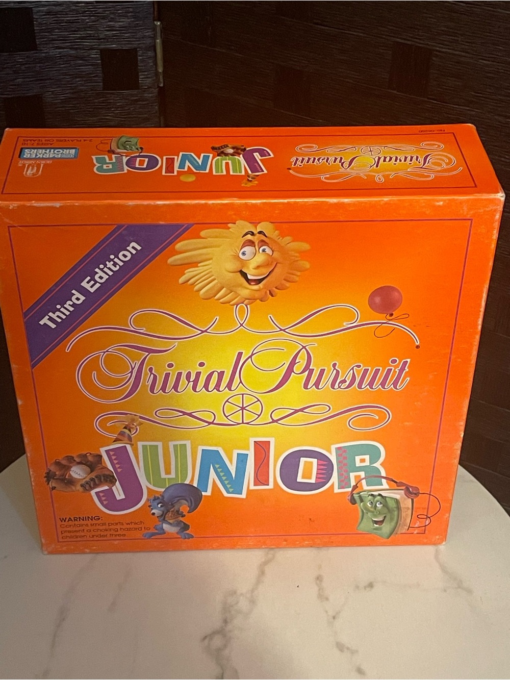 VINTAGE TRIVIAL PURSUIT JUNIOR PARKER BROTHERS 3rd edition Family Fun Games